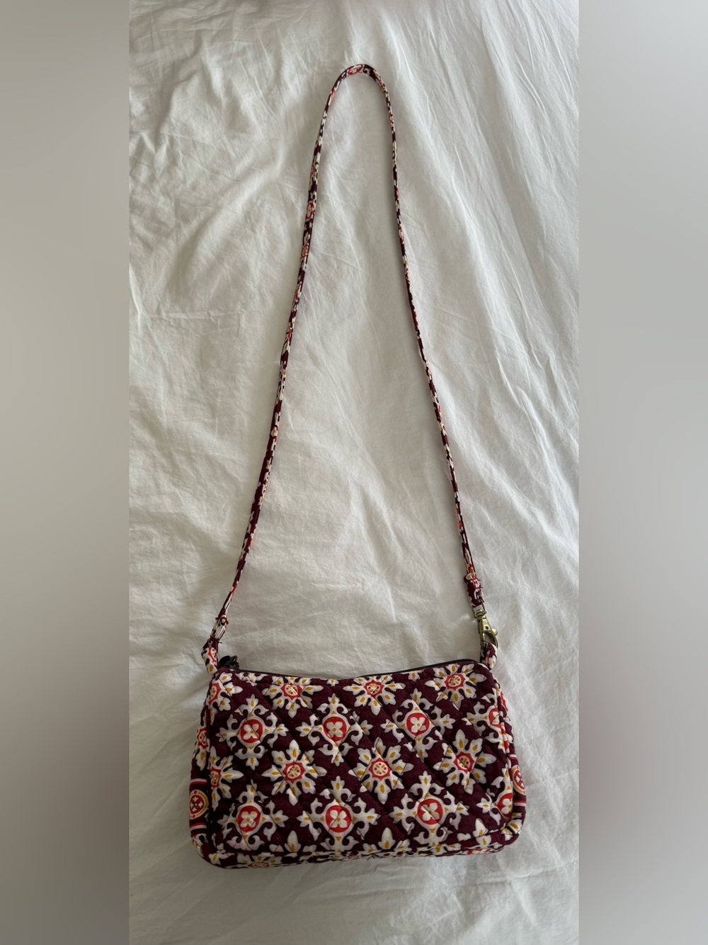 Vera Bradley Floral Quilted Crossbody